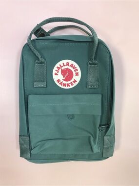Fjallraven Kanken Mini Backpack in Teal Green